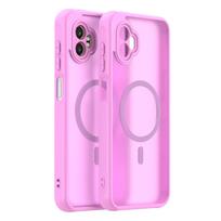 Samsung Galaxy X Cover7 Pro telefono dėklas, Magnetinis smūgiams atsparus telefono dėklas, Hibridinis apsauginis dėklas Samsung Galaxy X Cover7 Pro rožinė