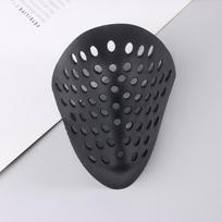 Mini Mask Cosplay Props Silica Black/Red/White Halloween Half Face Cover Mouth Mask juoda