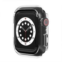 Cover For Apple Watch Case 6 se 4 3 44mm 40mm 42mm 38mm Accessories PC Screen Protector bumper iWatch series 7 8 41mm 45mm Case 38mm Series 321 skaidri