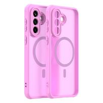 Samsung Galaxy A57 5G telefono dėklas, magnetinis smūgiams atsparus telefono dėklas, hibridinis buferis Samsung Galaxy A57 5G juoda