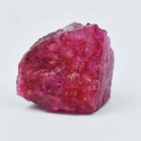 SERTIFIKUOTAS 115,4 ct natūralus raudonasis rubino žaliava, nešlifuotas, didžiulio dydžio, laisvas brangakmenis 21.5 mm approx raudona