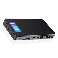HiMeLE spartintas 4C Mini PC 12 kartos N150 iki 16GB 512GB Windows 11 Kompaktinis stalinis kompiuteris su trigubu dvigubu 4K ir ir namams (iki 3,6 GHz), RAM,