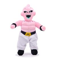 New 28cm Japan Anime Plush Toys Goku Gohan Kulilin Majin Buu Kawaii Cartoon Figure Stuffed Dolls for Holiday Gift 28cm