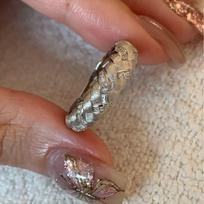 ~ Vintage French Brushed Woven Ring Women'S Niche Design Exquisite Fashion High-End Twist no. 6