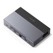 UGREEN TV Dock for Steam Hub Docking HDMI 10Gbps x 1000Mbps 2 x USB Card 100W PD No Adjustable Angle Stand Deck/Switch/Rog Ally/Legion Go, 9-in-1