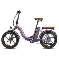 FAFREES F20 Pro Visureigis Sulankstomas Elektrinis Dviratis 36V20Ah Baterija 250W Variklis 25KM/H Didžiausias Greitis 20 Colių Riebalų Padangos 100KM Didžiausias Nuotolis E-Dviratis juoda