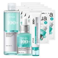 ANUA PDRN atstatantis drėkinamasis odos priežiūros rinkinys (Stiprinamasis tonikas 250ml + Ampulė 30ml + Drėkinamasis kremas 60ml + Lakštinės kaukės 10 vnt.)