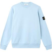 Stone Island Ss26 Apvalios apykaklės ilgomis rankovėmis briaunotu kraštu džemperis vyriškas sweatshirt L1S156100060S0051-V004A M