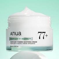 Anua Heartleaf 77% B3 Cinko Raminamasis Kremas Ramina Drėkina Veidą 80ml
