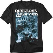 Dungeons And Dragons Tarrasque Vyriški marškinėliai Juodi Oficialiai licencijuoti Unisex marškinėliai XL