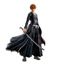 TAMASHII NATIONS BLEACH Ichigo Kurosaki 155mm PVC ABS Dažyta Judinama Figūrėlė S.H.Figuarts -Getsuga Tensho- Apie. &