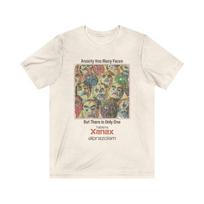 Anxiety Has Many Faces 1981 Vintage Men's T-Shirt Unisex T-Shirt XXL