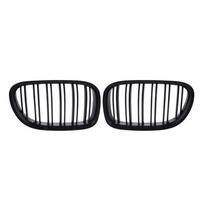For BMW 7 Series 4-Door Sedan F01 F02 F03 F04 760Li 750Li 750i 2009-2015 Double Line Grille Front Kidney Grill Car Replacement matinė juoda spalva