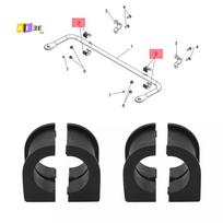 A03E-2vnt Galinės stabilizatoriaus strypo įvorės Polaris Ranger 500 570 499 700 800 900 1000 5439731 5438903 5437423 5433866 juoda