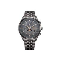 CITIZEN Eco Drive Šviesos energija maitinamas Kvarcinis Mechanizmas Nerūdijančio Plieno Dirželis Laikrodis 42mm Unisex Pilkas Ciferblatas BY1037-51H Gray Dial