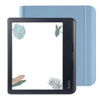 Kobo Libra Colour Notebook Miego dėklo rinkinys Spalvotas Palaikoma rašymo funkcija Planšetė E-ink 7 colių 32GB Atsparus vandeniui IPX8 Jutiklinis ekranas ComfortLight PRO