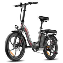 FAFREES F20 Visureigis Sulankstomas Elektrinis Dviratis 36V18Ah Baterija 250W Variklis 25KM/H Maksimalus Greitis 20 Colių Pločios Padangos 90KM Maksimalus Atstumas E-Dviratis balta