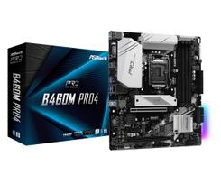 ASRock B460M Pro4 Micro ATX pagrindinė plokštė su B460 lustų rinkiniu 10-os kartos Intel procesoriams Japonijos mažmenininkas (LGA1200) [Oficialus produktas]