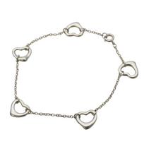 Naudotas TIFFANY&Co. Apyrankė Atvira širdis Sidabras925 4.4g Sidabrinė El Saperetti