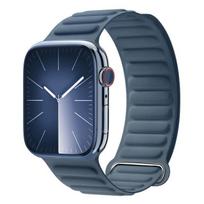 Magnetinė kilpa Apple laikrodžio juostoms 44mm 40mm 49mm 45mm 41mm 38mm Smulkiai austas apyrankės iWatch Series 9 8 6 7 SE Ultra 2 3 11 Dirželis 38 40 41mm S10-42mm vyno raudonos spalvos
