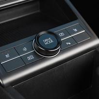 Skirta Hyundai KONA SX2 2024-2026 Automobilio Interjero Aliuminio Lydinio Važiavimo Režimo Rankenėlės Dangtelio Apdaila Automobilio Važiavimo Režimo Dekoravimo Aksesuarai raudona
