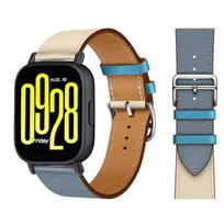 22mm laikrodžio dirželiai For Redmi watch 5 lite/5 active išmanusis laikrodis sportinis Odinis kilpos apyrankė correa Xiaomi Redmi watch5 active juosta Redmi Watch 5 Lite ruda