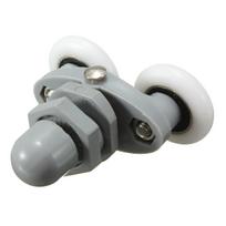 2pcs Shower Door Rollers Wheels Runners Pulley Pulleys 20/23mm Wheels Bathroom Door Runners Sliders 2pcs pilka