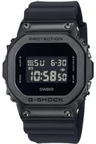 Casio Metalu dengtas juodas G-Shock GM-5600UB-1JF vyriškas laikrodis,