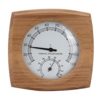 Sauna Room Hygrometer, 2 in 1 Sauna Room  meter, Wooden Indoor  -Hygrometer,  meter Hygrometer, Steam Room, Sauna Room Accessories