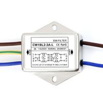 Vienfazis 250V filtras nuolatinio ir periodinio impulsinių triukšmų slopinimui elektros sistemose kasdieniam naudojimui