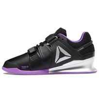 Reebok Legacy Lifter Patogūs Patvarūs Žemi Sunkiosios Atletikos Batai Moteriški Batai Juodi Violetiniai DV6231 35