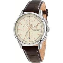 Maserati Sorpasso Smėlio spalvos Oda/Ruda Vyriškas Kvarcinis Chronografas R8871624010 Laikrodis smėlis