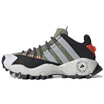 Adidas Stella McCartney Seeulater Slip Resistant Durable Low Top Outdoor Shoes Unisex Shoes Black Green Gray H06158 37⅓