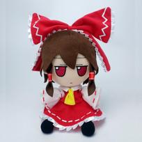 Mielas pliušinis Touhou FUMO serijos Reimu minkštas žaislas -- 20 cm aukščio 20cm