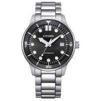CITIZEN Mechaninių laikrodžių Kolekcija Automatinis Mechaninis Judėjimas Nerūdijančio Plieno Apyrankė Laikrodis NJ0191-83E Black Dial
