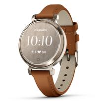 „Garmin Lily 2 Classic“ įdegio aukso spalvos suderinamas akumuliatoriaus jungtis, skirtas LINE ir nėščiosioms, japoniškos odos / kreminės spalvos [„Suica“ modelis / 5 dienų gyvenimas / miegas]