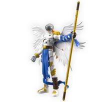 Standartinis Digimon Adventure Angemon Plastikinis Modelis 2631294 Figure-rise Iš anksto nudažytas balta