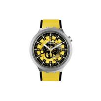 SWATCH Vyriškas 47mm Skeletinis laikrodis SB07S109 SB07S109 Skeleton