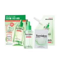 Torriden Balanceful Cica Control Serum 50ml + Refill 50ml + 10 Pads Calming Skin Barrier Booster