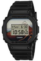 Casio Pagamintas Yamashita Hakuu Juodas G-Shock Laikrodis, Japonija, Dizainas, DW-5600KHSH25-1JR, Vyriškas,
