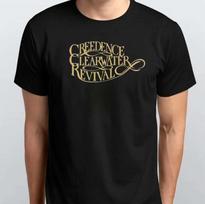 CCR Creedence Clearwater Revival Unisex T-SHIRT S M L XL XXL 3 4 XL Black 4XL