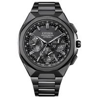 CITIZEN Attesa Šviesos energija varomas Kvarcinis Mechanizmas Titano Apyrankė Laikrodis 44mm Vyriški Laikrodžiai Juodas Ciferblatas CC4105-69E Black Dial