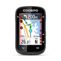 COOSPO CS600 Dviračių kompiuteris su spalvotu ekranu Dviračio plento dviračio belaidis Bluetooth ilgas Strava automatinis ryškumas IP67 Japoniškas naudojimo vadovas juoda