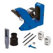Kreg Pocket Hole Jig a wood jointing tool that hides screw heads and provides angled hole drilling guides for DIY and shelving 720, construction.