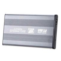 2.5 colio SATA III į USB 3.0 5Gbps išorinis HDD korpusas Kietojo disko dėklas SSD dėžutė, skirta Windows Mac mėlyna