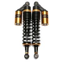 Motociklo galiniai amortizatoriai 380mm pakaba pora universalus RS2G