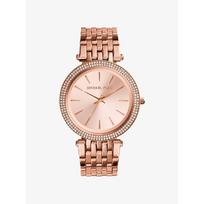 Michael Kors Darci Pavé rožinio aukso spalvos laikrodis MK3192 rožinio aukso spalvos