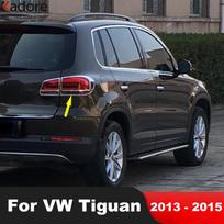 Automobilio galinių žibintų dangtelių apdailos Volkswagen VW Tiguan 2013 2014 2015 Hečbekui Chromuoti galinių žibintų rėmelio apdailos priedai