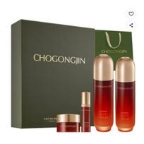 Missha Chogongjin Sosaeng Stangrinantis priežiūros esencijos odos priežiūros rinkinys (Tonikas 150ml + Emulsija 120ml + Serumas 8ml + Kremas 9ml)