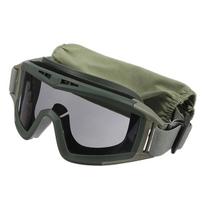 CS Airsoft Explosion-proof Goggle Glasses Eye Protection Mask with 3 Lenses juoda